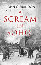 book cover for A Scream in Soho