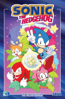 book cover for Sonic the Hedgehog: 35th Anniversary Special--The Deluxe Edition