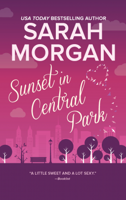 book cover for Sunset in Central Park