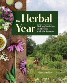 book cover for The Herbal Year