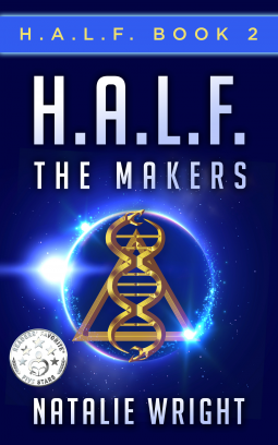 book cover for H.A.L.F.: The Makers