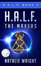 book cover for H.A.L.F.: The Makers