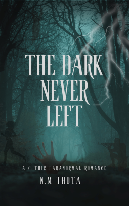 book cover for The Dark Never Left