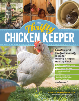 book cover for The Thrifty Chicken Keeper