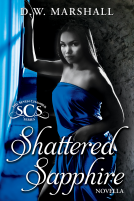 book cover for Shattered Sapphire