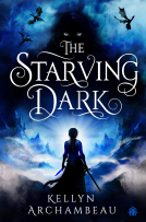 book cover for The Starving Dark