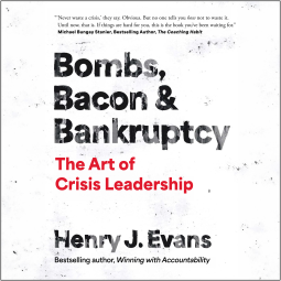 book cover for Bombs, Bacon, and Bankruptcy
