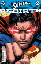 book cover for SUPERMAN: REBIRTH #1