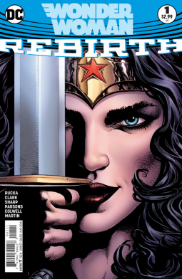 book cover for WONDER WOMAN: REBIRTH #1