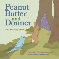 book cover for Peanut Butter and Donner The Wishing Tree