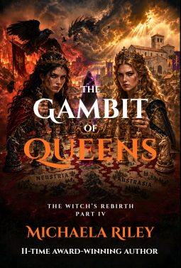 book cover for The Gambit of Queens