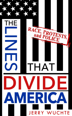 book cover for The Lines that Divide America