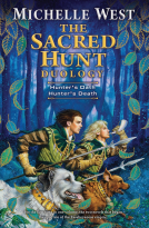 book cover for The Sacred Hunt Duology