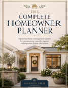 book cover for The Complete Homeowner Planner