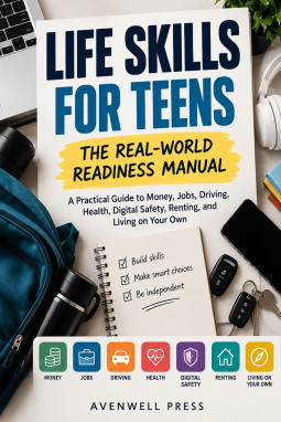 book cover for Life Skills for Teens