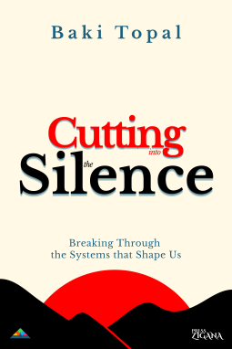 book cover for Cutting into the Silence