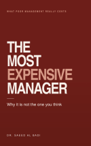 book cover for The Most Expensive Manager