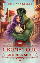 book cover for The Grumpy Orc Butcher Shop