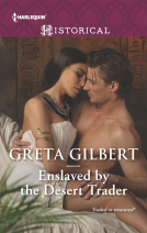 book cover for Enslaved by the Desert Trader