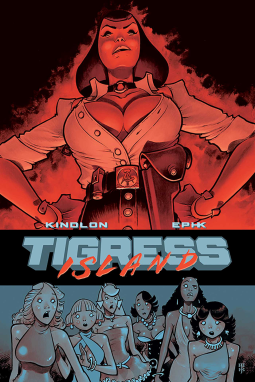 book cover for Tigress Island
