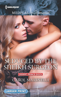 book cover for Seduced by the Sheikh Surgeon