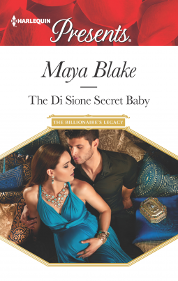 book cover for The Di Sione Secret Baby