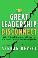 book cover for The Great Leadership Disconnect