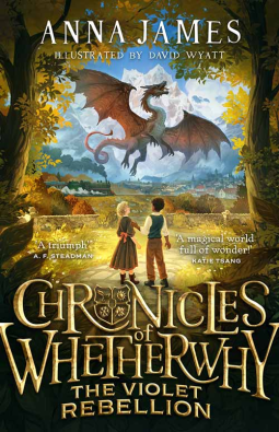 book cover for Chronicles of Whetherwhy: The Violet Rebellion