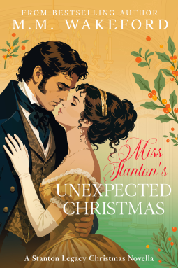 book cover for Miss Stanton's Unexpected Christmas