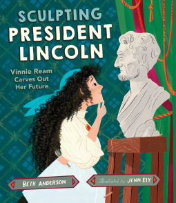 book cover for Sculpting President Lincoln