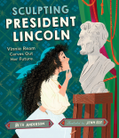 book cover for Sculpting President Lincoln
