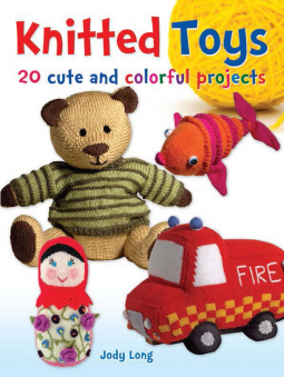 book cover for Knitted Toys