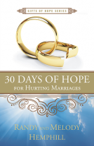 book cover for 30 Days of Hope for Hurting Marriages