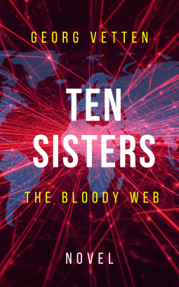 book cover for TEN SISTERS: The Bloody Web (English Edition)