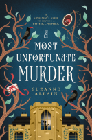 book cover for A Most Unfortunate Murder