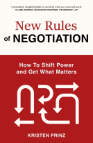 book cover for New Rules of Negotiation