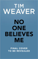 book cover for No One Believes Me