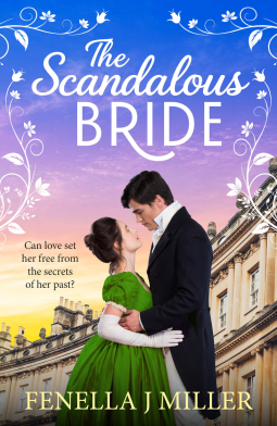 book cover for The Scandalous Bride