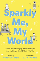 book cover for Sparkly Me, My World