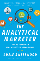 book cover for The Analytical Marketer