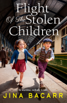 book cover for Flight of the Stolen Children
