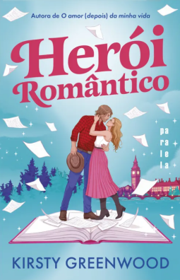 book cover for Herói romântico