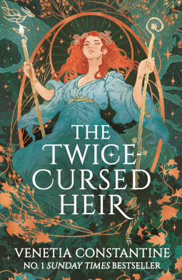 book cover for The Twice-Cursed Heir