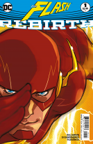 book cover for THE FLASH: REBIRTH #1