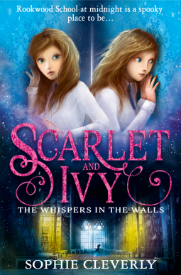 book cover for The Whispers in the Walls: A Scarlet and Ivy Mystery