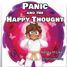 book cover for Panic and the Happy Thought
