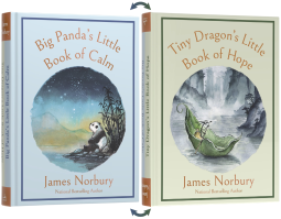 book cover for Big Panda's Little Book of Calm & Tiny Dragon's Little Book of Hope