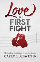 book cover for Love at First Fight