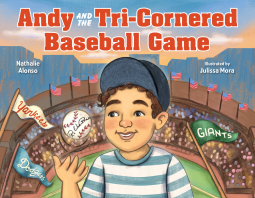 book cover for Andy and the Tri-Cornered Baseball Game