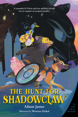 book cover for The Hunt for Shadowclaw